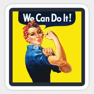 We Can Do It - Rosie the Riveter Sticker